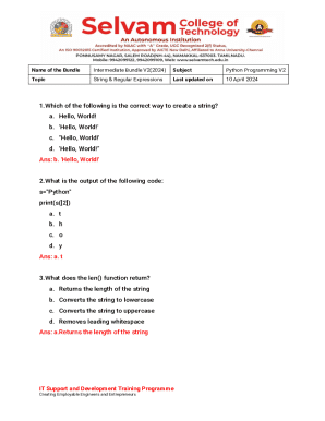 1.Which of the following is the correct way to create a string ...