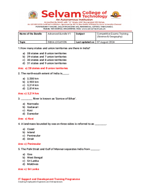 Competitive Exams Training