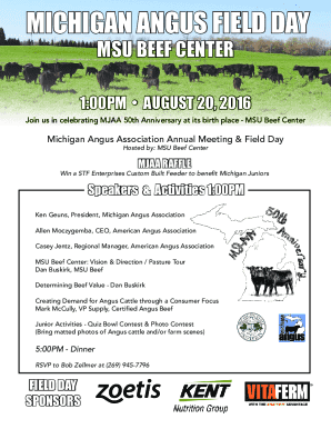 Michigan Junior Angus Association Celebrating 50 Years