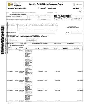 Informacin para el ministerio de hacienda y crdito pblico mediante el modelo