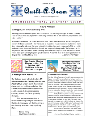 Our October guest is Linda Bratten. My Adventures into Art ...