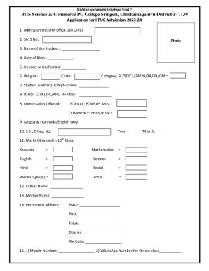 BGS Science &amp; Commerce PU College Sringeri, ...