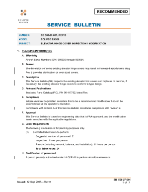 SB 500-27-001, REV B