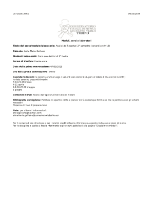 Moduli, corsi e laboratori