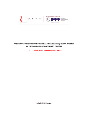 Social Audit of Ante-Natal Care Services among Roma ...