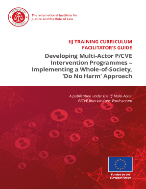 International Institute for Justice and the Rule of Law ...