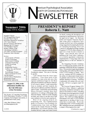 Congratulations to Dr. Roberta L. Nutt for Receiving the ...