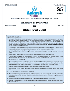 The CODE for this Booklet is S5