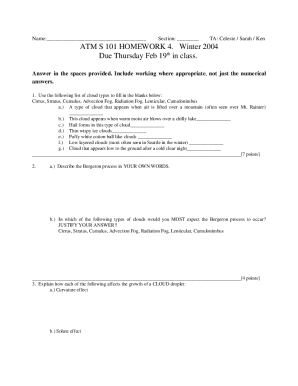 ATM S 101 HOMEWORK 1