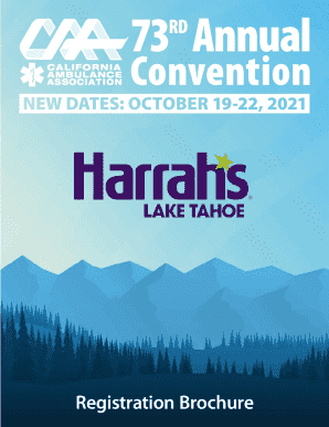 Registration Brochure - California Ambulance Association