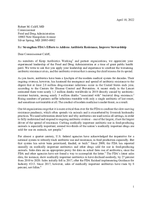 Dr. Califf AMR Ltr from 64 medical, other groups.docx