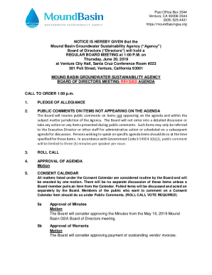 at Ventura City Hall, Santa Cruz Conference Room #223