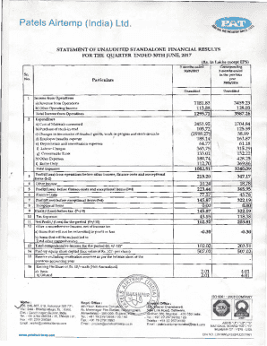 Quarterly Financial ResultsInvestors