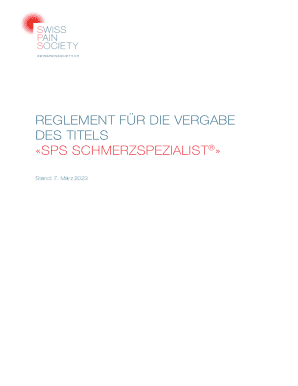 SPS Schmerzspezialist:in werden