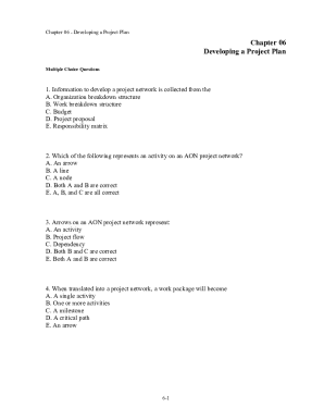 Solved Multiple Choice Questions 1. Information to develop a