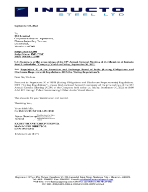 To, Corporate Relations Department, BSE Limited Phiroze ...