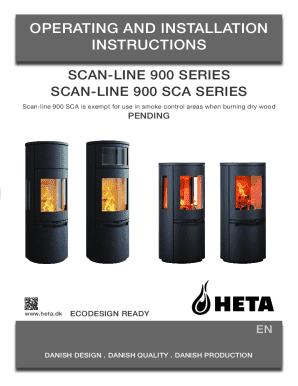 Heta Scan-Line 900 Series Operating And Installation ...