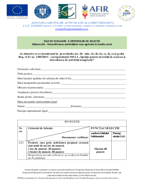 Asociaia Grupul de Actiune Locala Siret-Moldova C.I.F ...