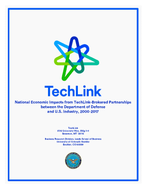 TechLink-Brokered Partnerships between the Department ...