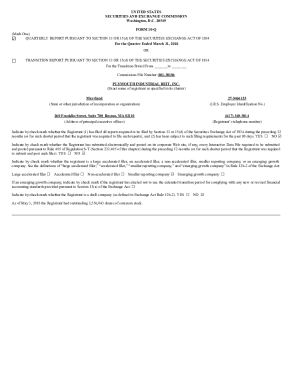 As of May 3, 2018 the Registrant had outstanding 3,556,043 shares of common stock