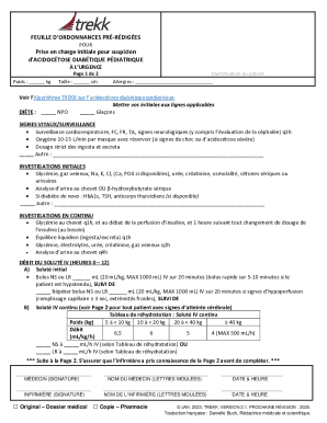 FEUILLE D'ORDONNANCES PR-RDIGES Prise en ...