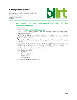 Trade name: TaqNovaHS DNA polymerase
