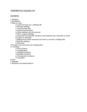SetEditS3 para Openbox S3