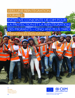 EU-IOM Joint Initiative for Migrant Protection and Reintegration