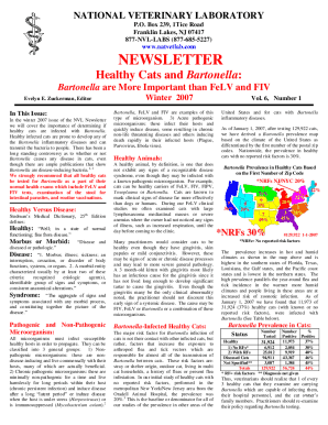 Reasons to Test All Cats for Bartonella
