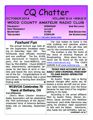 Wood County Amateur Radio Club