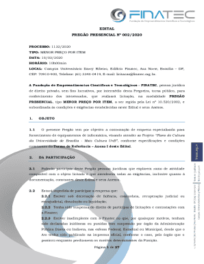 Pgina 1 de 2 EDITAL PROCESSO ANLOGO 8.666 N ...