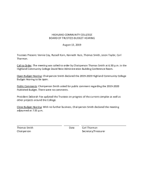 Budget Form CC-K 2023-2024