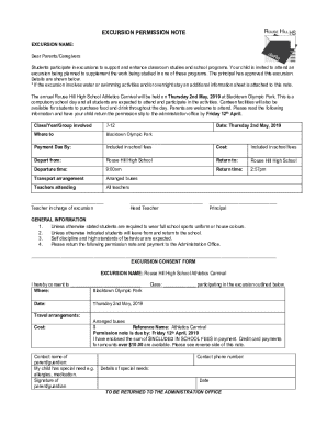 Excursions: ConsentVIC.GOV.AUPolicy and Advisory Library