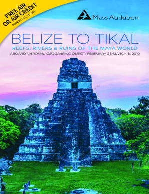 Belize to Tikal: Reefs, Rivers and Ruins of the Maya World