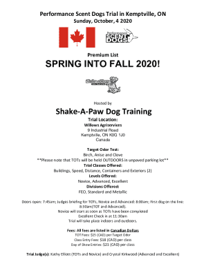 Level Scentwork Mock Trial! Come Join Summer and Leigh ...