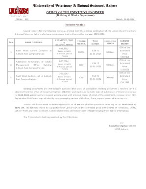 (Building & Works Department)