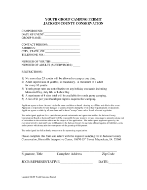jackson county conservation special use permit joinerville ...