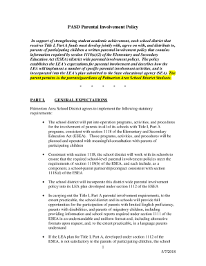 Coretta Scott King YWLA Middle School Parental Involvement ...