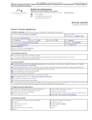 Invitation prsenter une ore - Cration de graphismes interactifs et d'expriences en ralit augmente - Procdure ngocie
