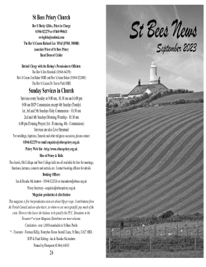 ClergySt Bees - Priory Church