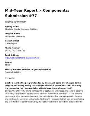 Mid-Year ReportComponents: Submission #77