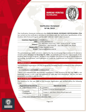 Verification Statement N 06 /2023 - NET