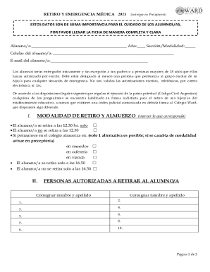 Escuela primaria corona manual para padres