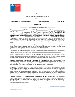 Manual de constitucion de cooperativas