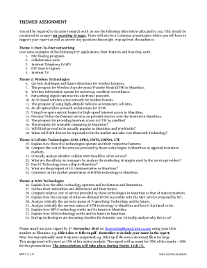 Question No 1 You have been assigned a topic during ...