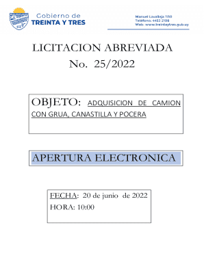 ADQUISICION DE CAMION