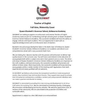 Teacher of Art Maternity Cover - Derbyshire - Jobs and careers