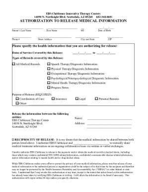Authorization to Release Medical Information