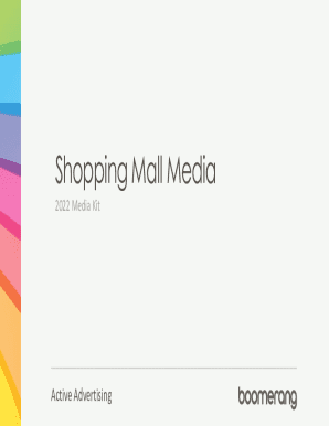 Shopping Mall Media 2022 Media Kit
