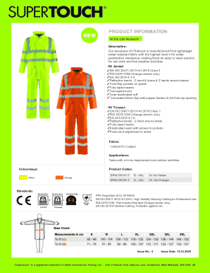 JKSafety Hi-Vis Reflective Safety Rain Jacket and Pants ...